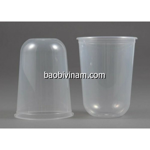 Ly PP tim U 500ml dày ( đáy bầu )